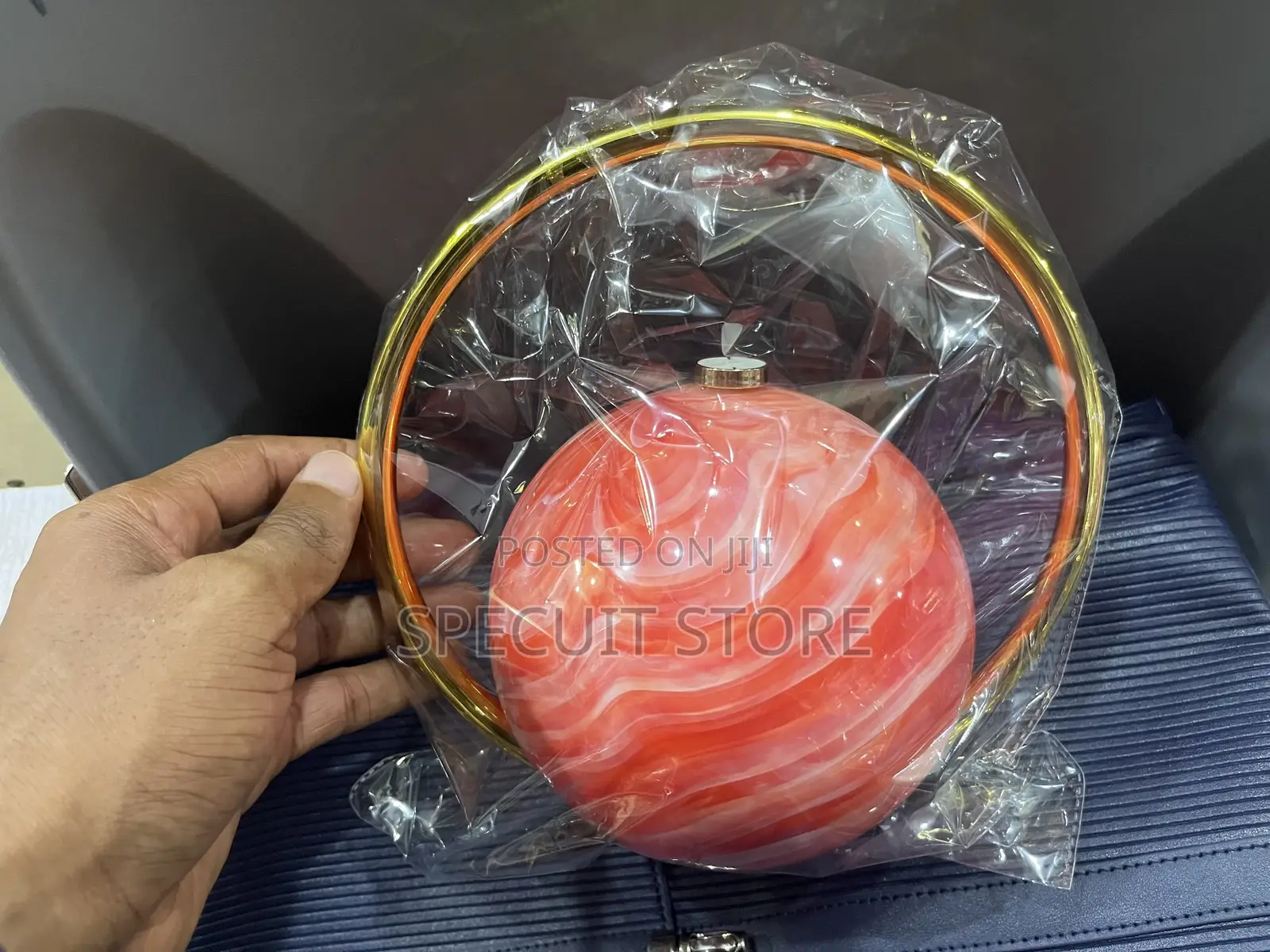 Globe Purse — Mars Orange