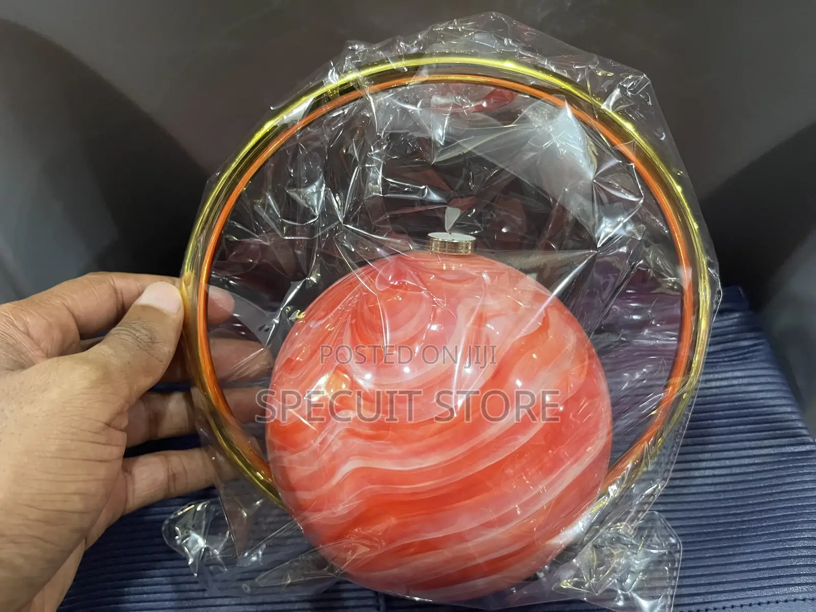Globe Purse — Mars Orange
