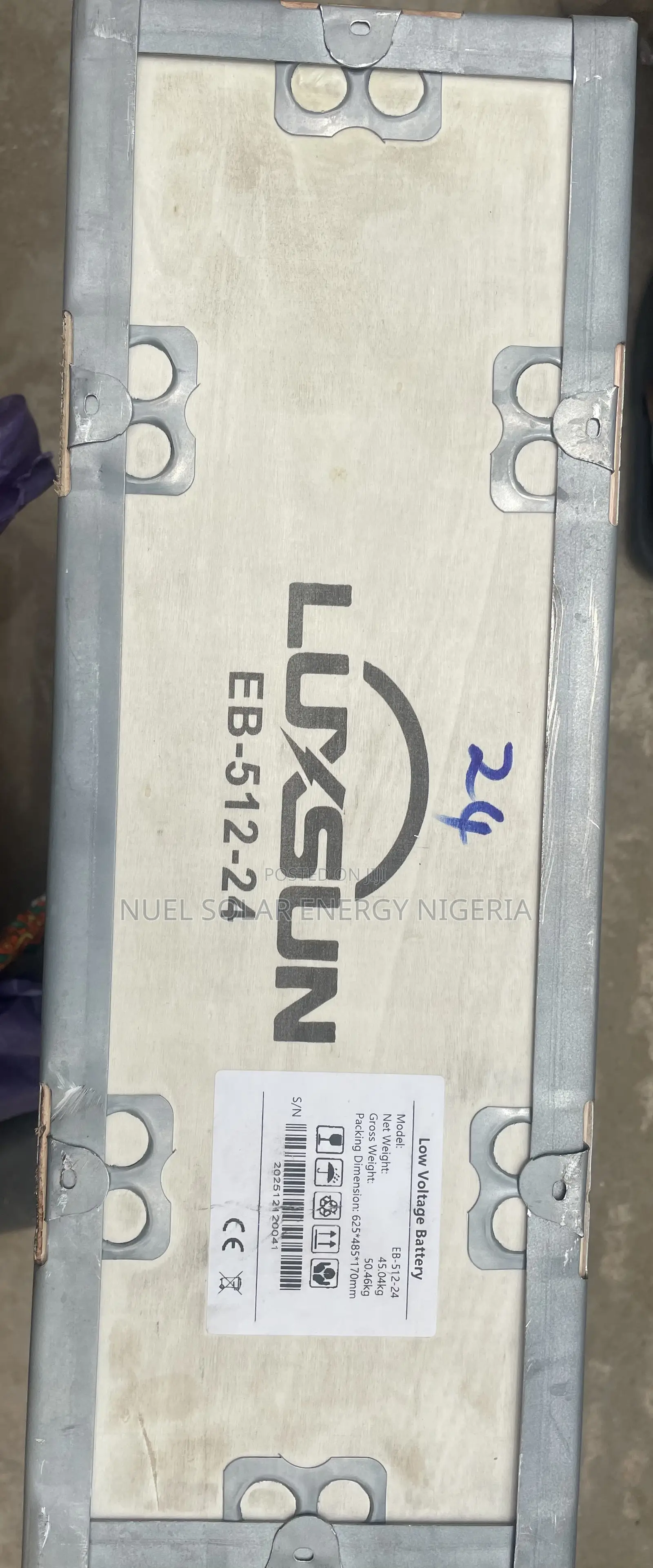 5kwh Lexsun Lithium Battery 24v