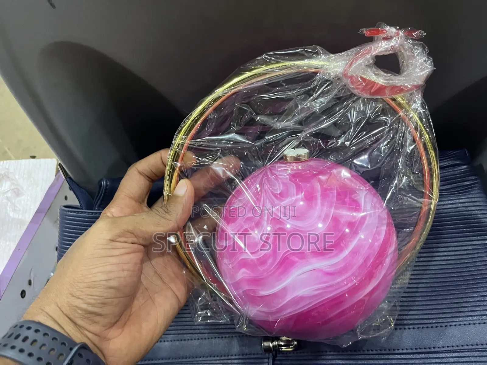 Globe Purse — Sweet Pink