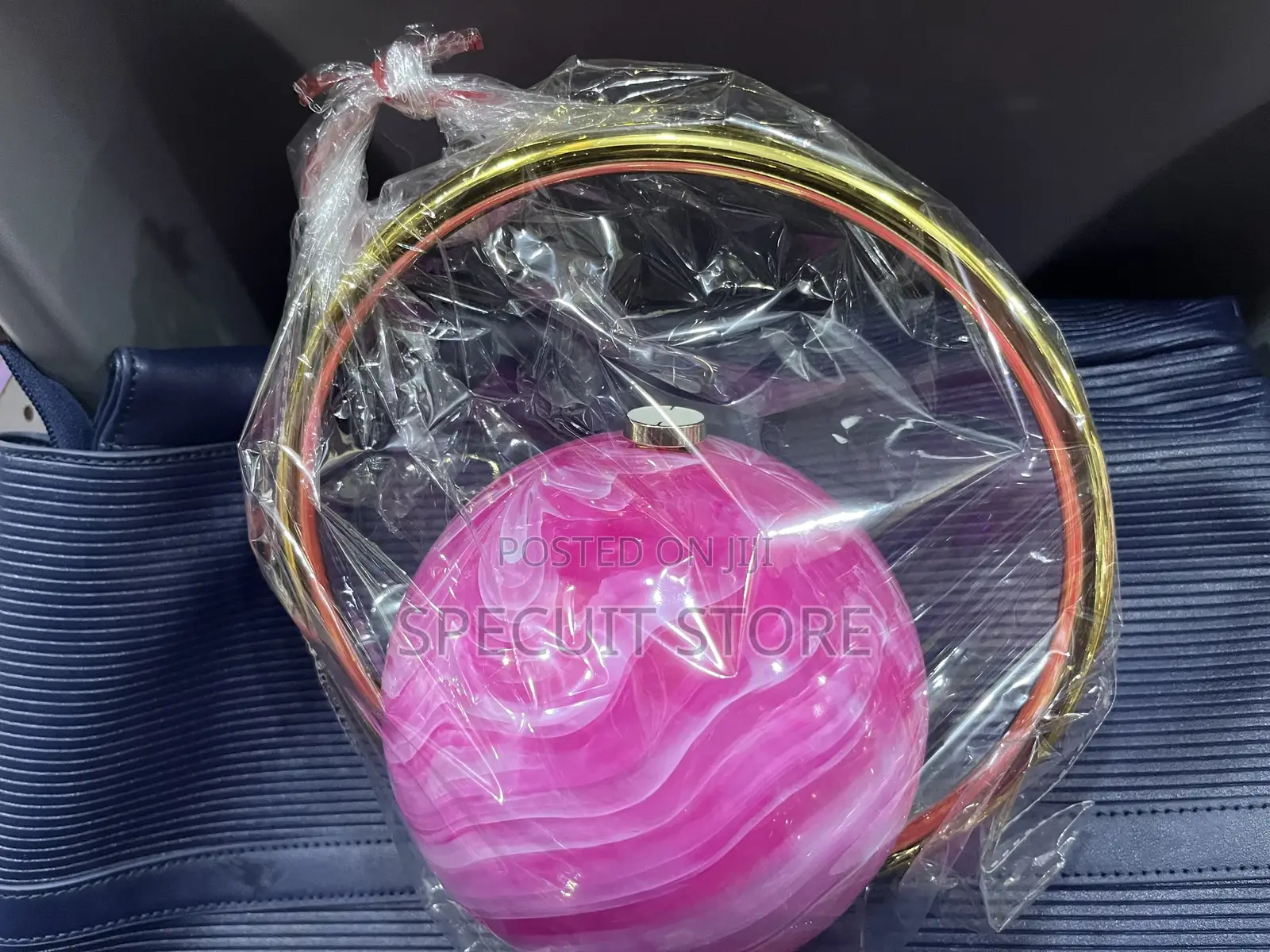 Globe Purse — Sweet Pink