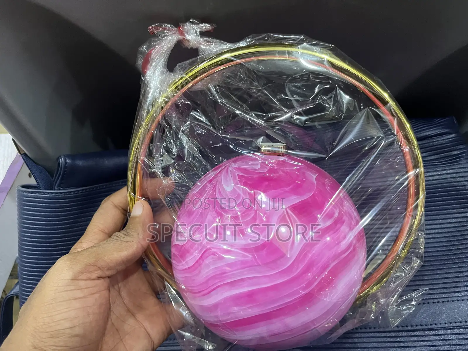 Globe Purse — Sweet Pink
