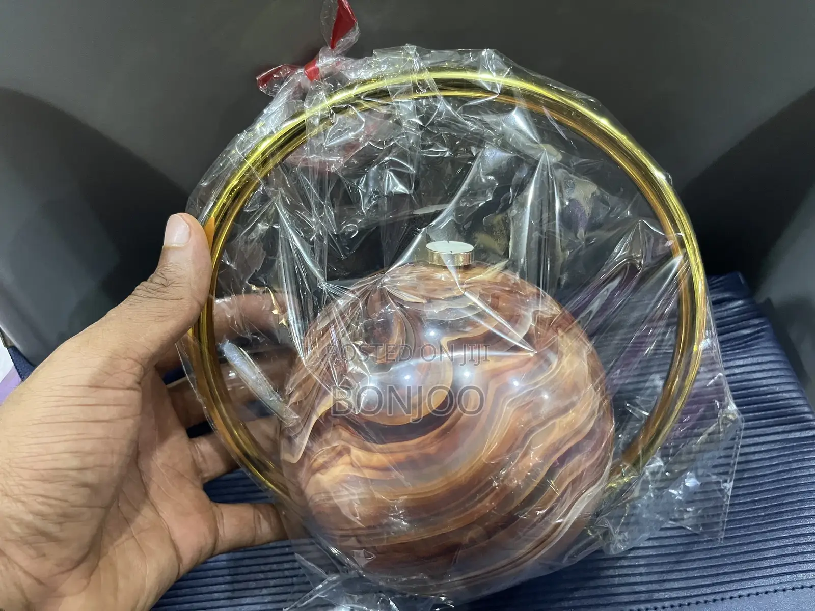 Globe Purse — Jupiter Brown