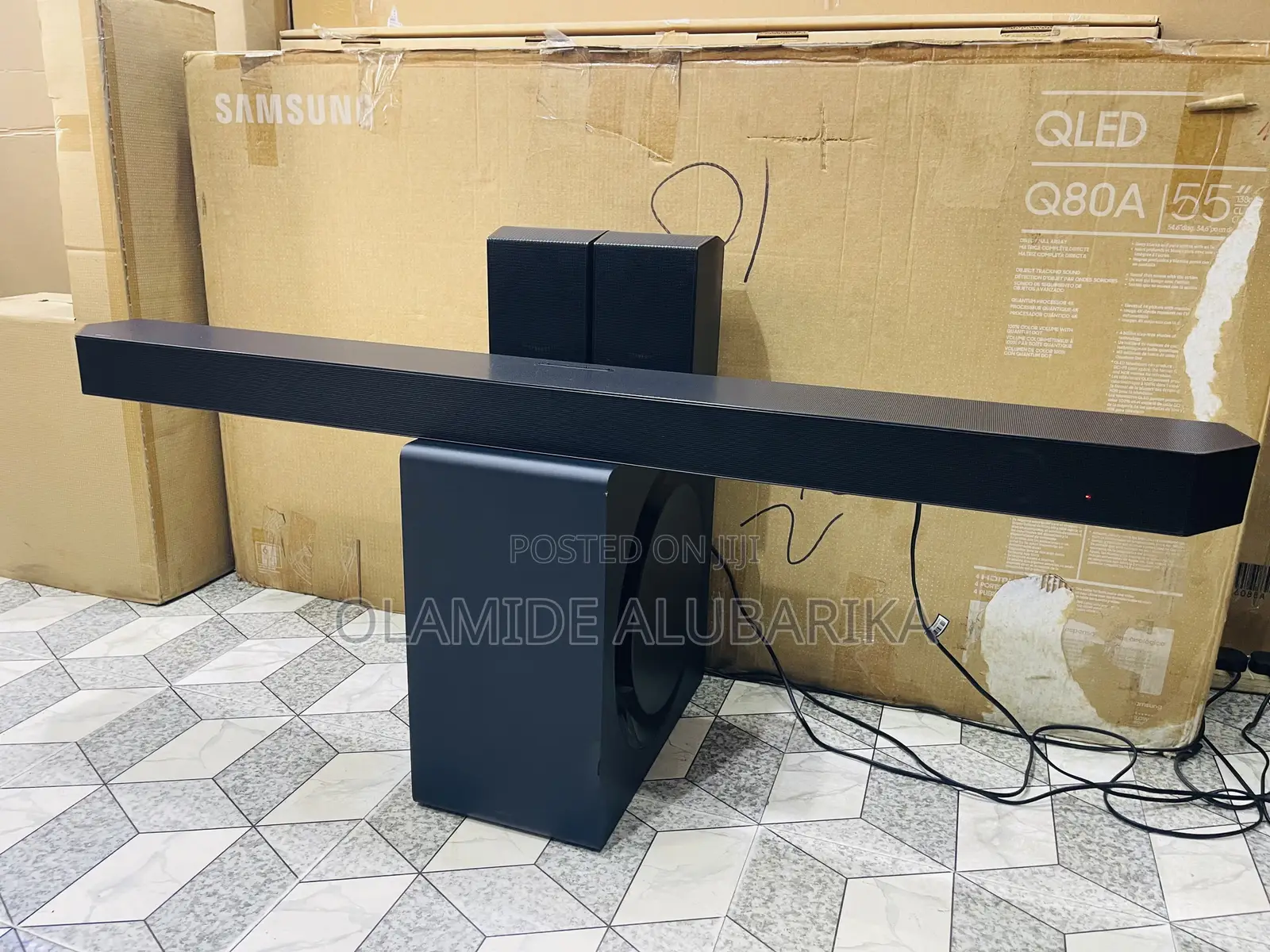 Samsung Sound Bar Q990d - 11.1.4 Channel Wireless Dolby Atmos 4k/120hz