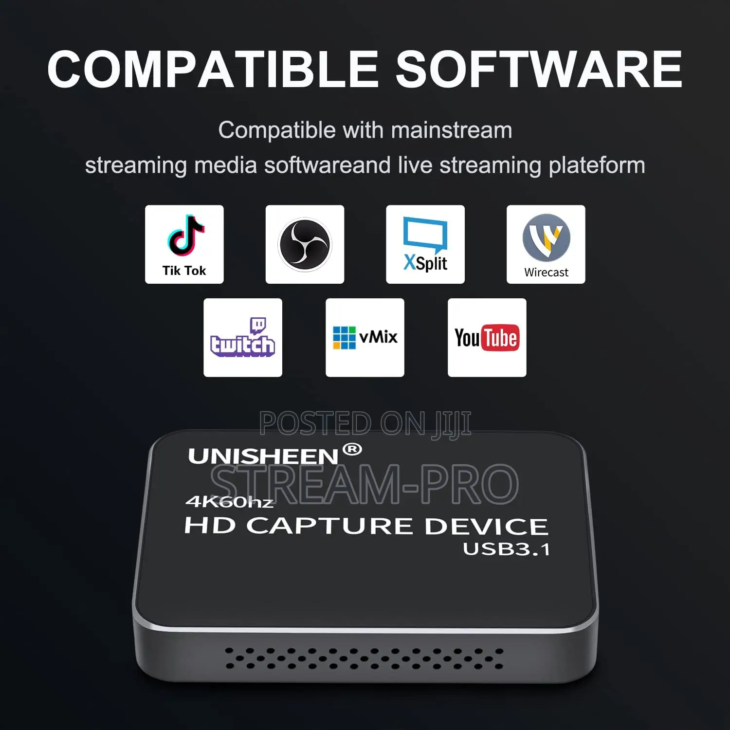 Unisheen Uc2500h 4k60 Hdmi Video Capture Box Loopout