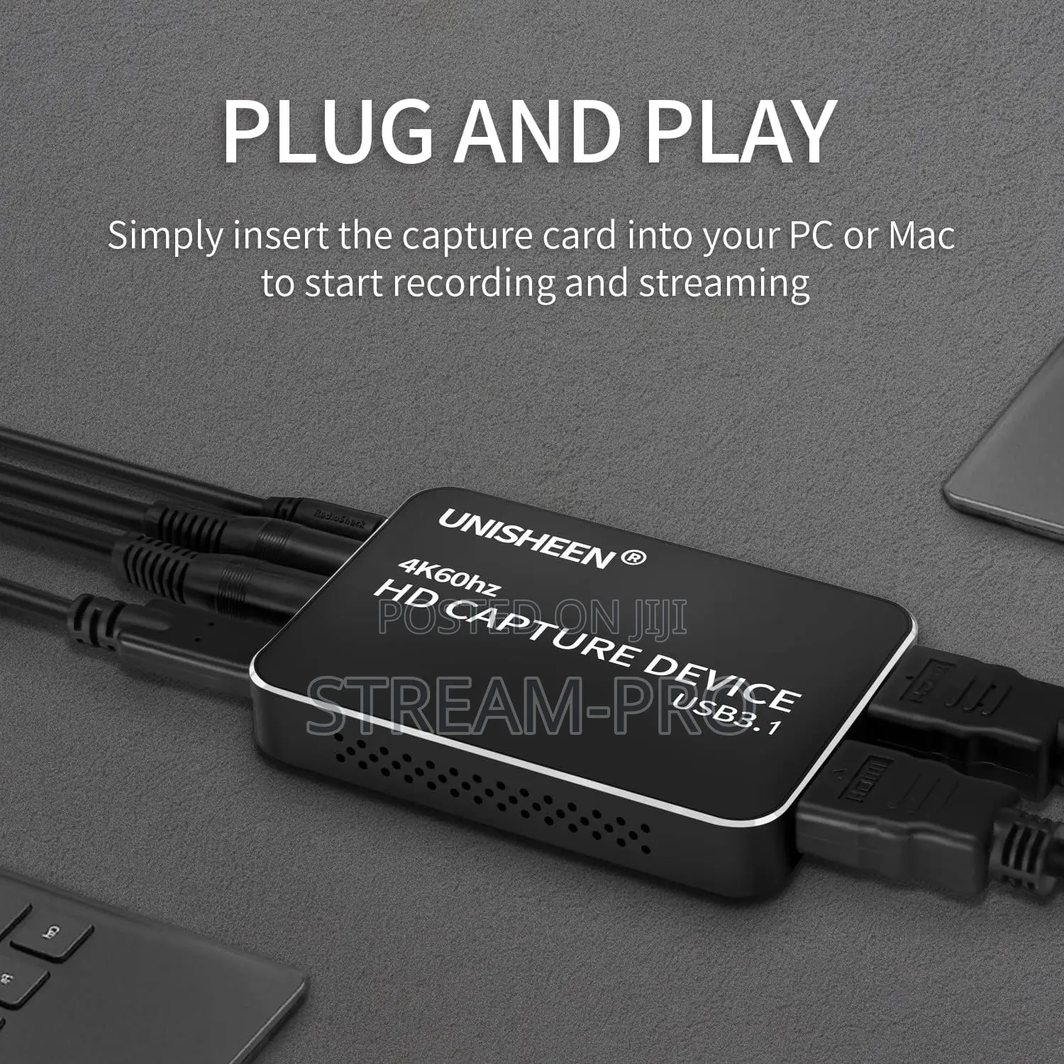 Unisheen Uc2500h 4k60 Hdmi Video Capture Box Loopout
