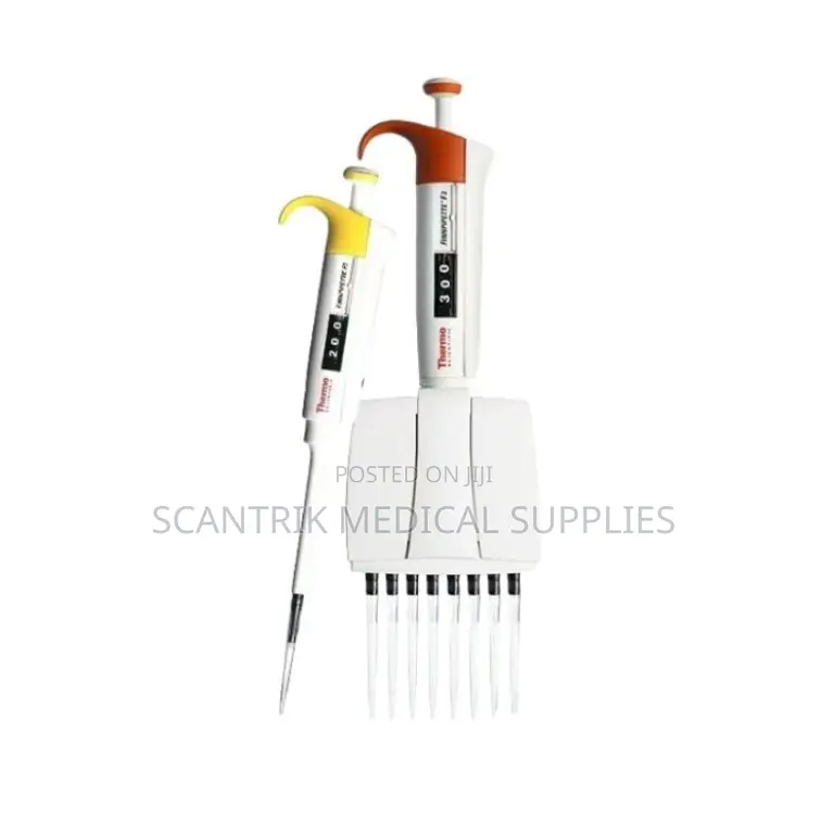 Reliable 12-Channel Adjustable Micropipette for Scientific Research