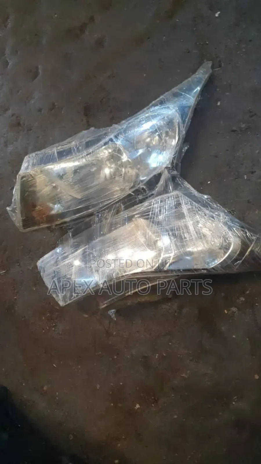 Clean Tokunbo Front Headlights for Chevrolet Cruze (Complete Set)