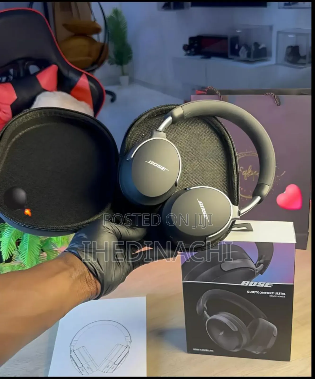 Big Bass Bose Noise Cancellation Headphone