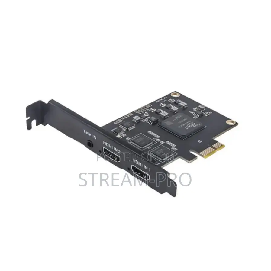 Uc3520h 2 Channel Hdmi Video Capture Pciex4 Card 1080p