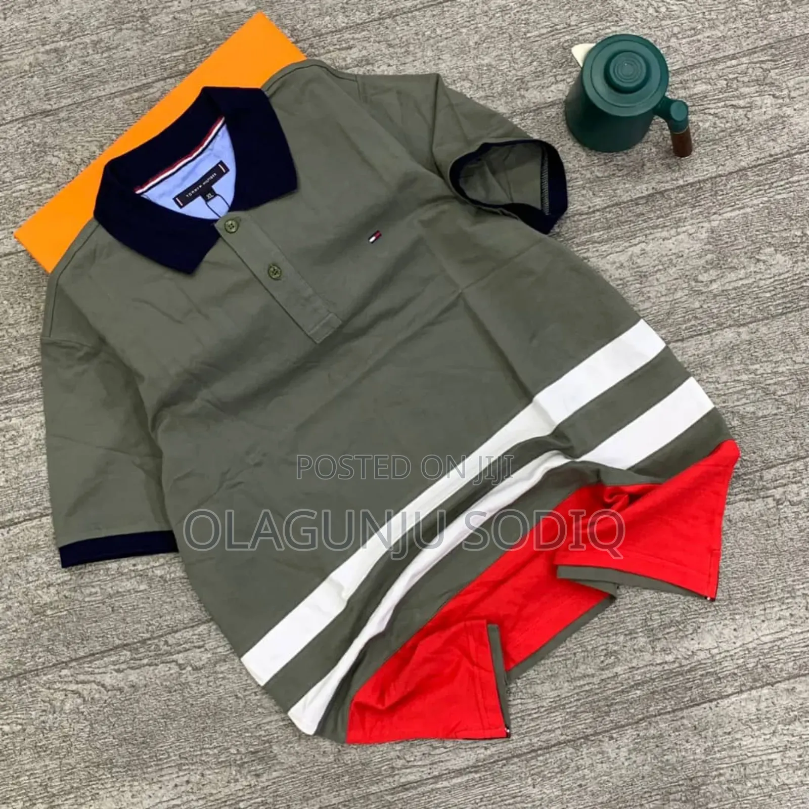 Italian Luxury Collar T-Shirt