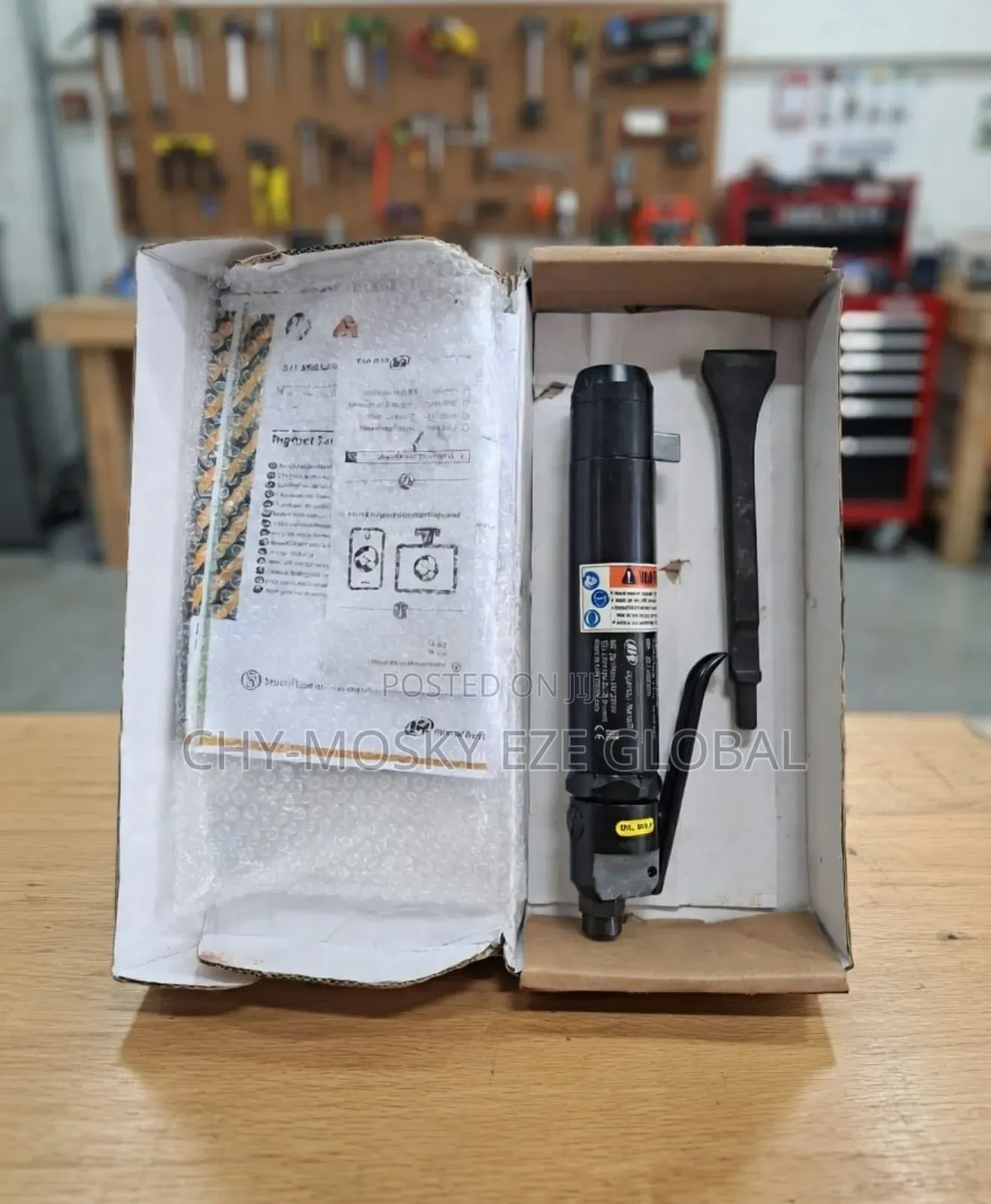Pneumatic/Air Chisel Gun (Straight Type)