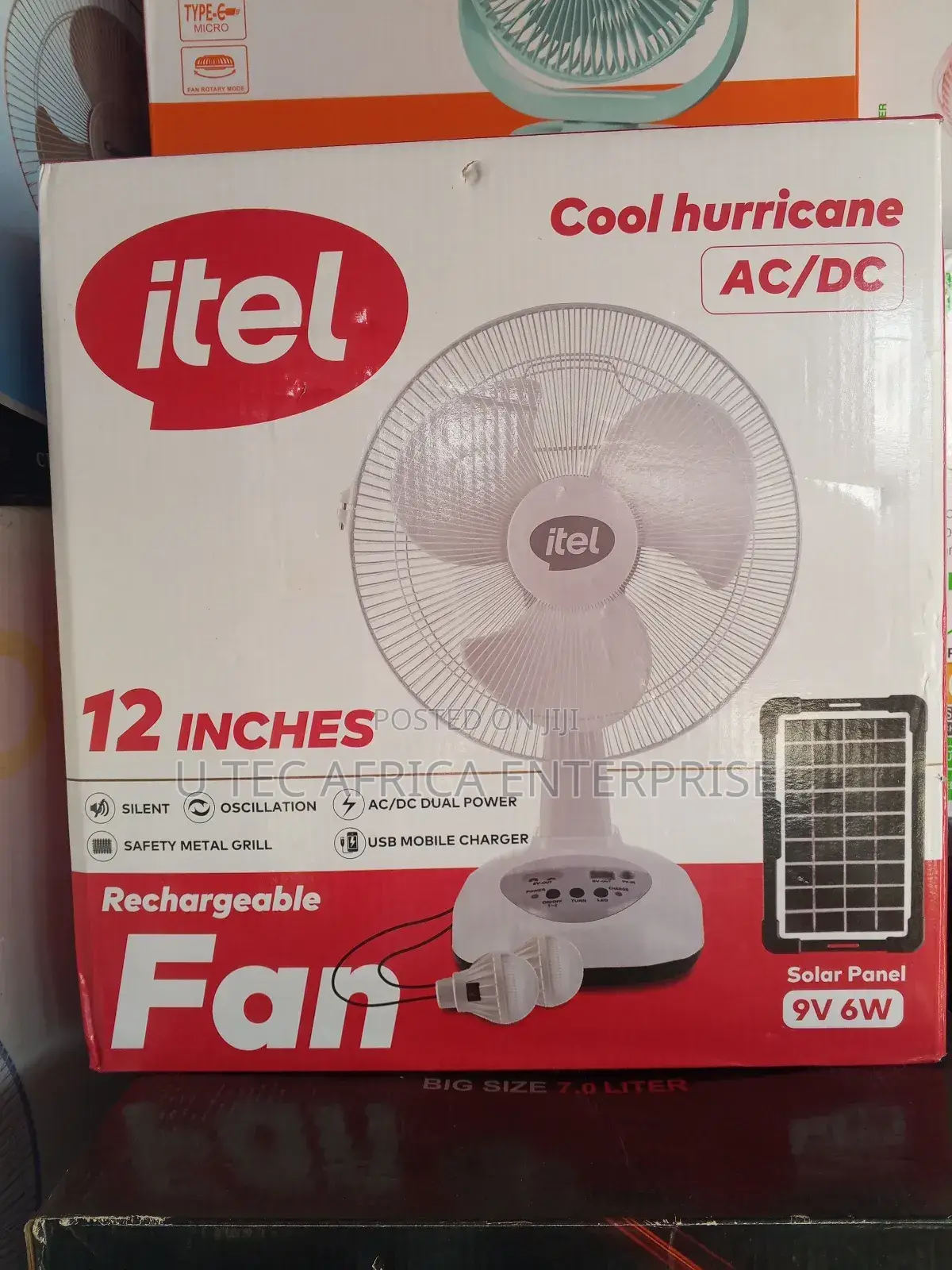 Rechargeable Fan