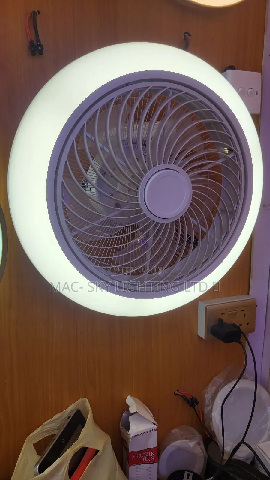 Fan Celling Fitting Light