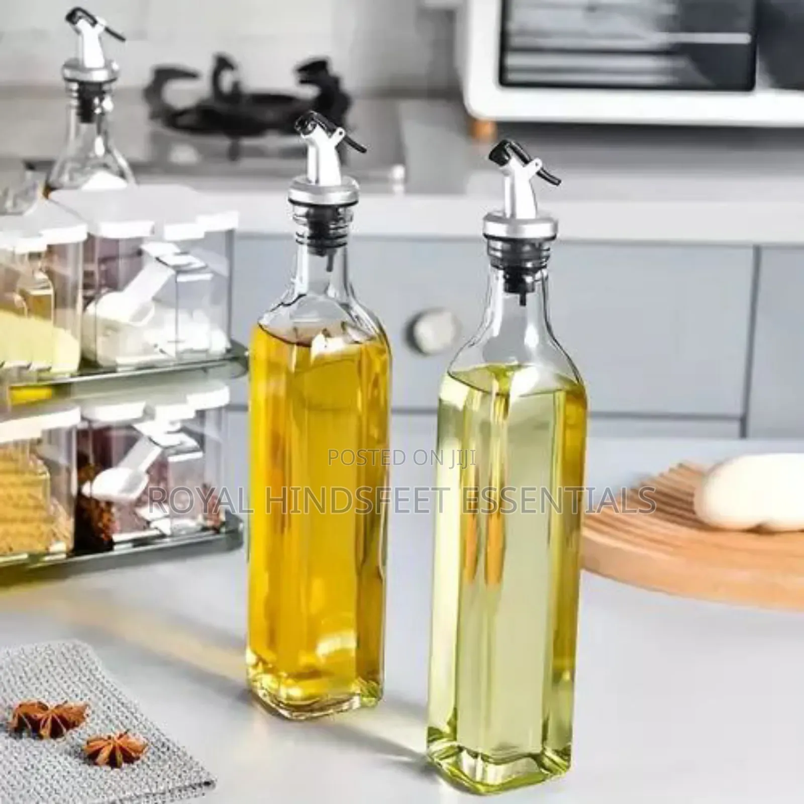 5pcs Oil Dispenser Spice Bottles