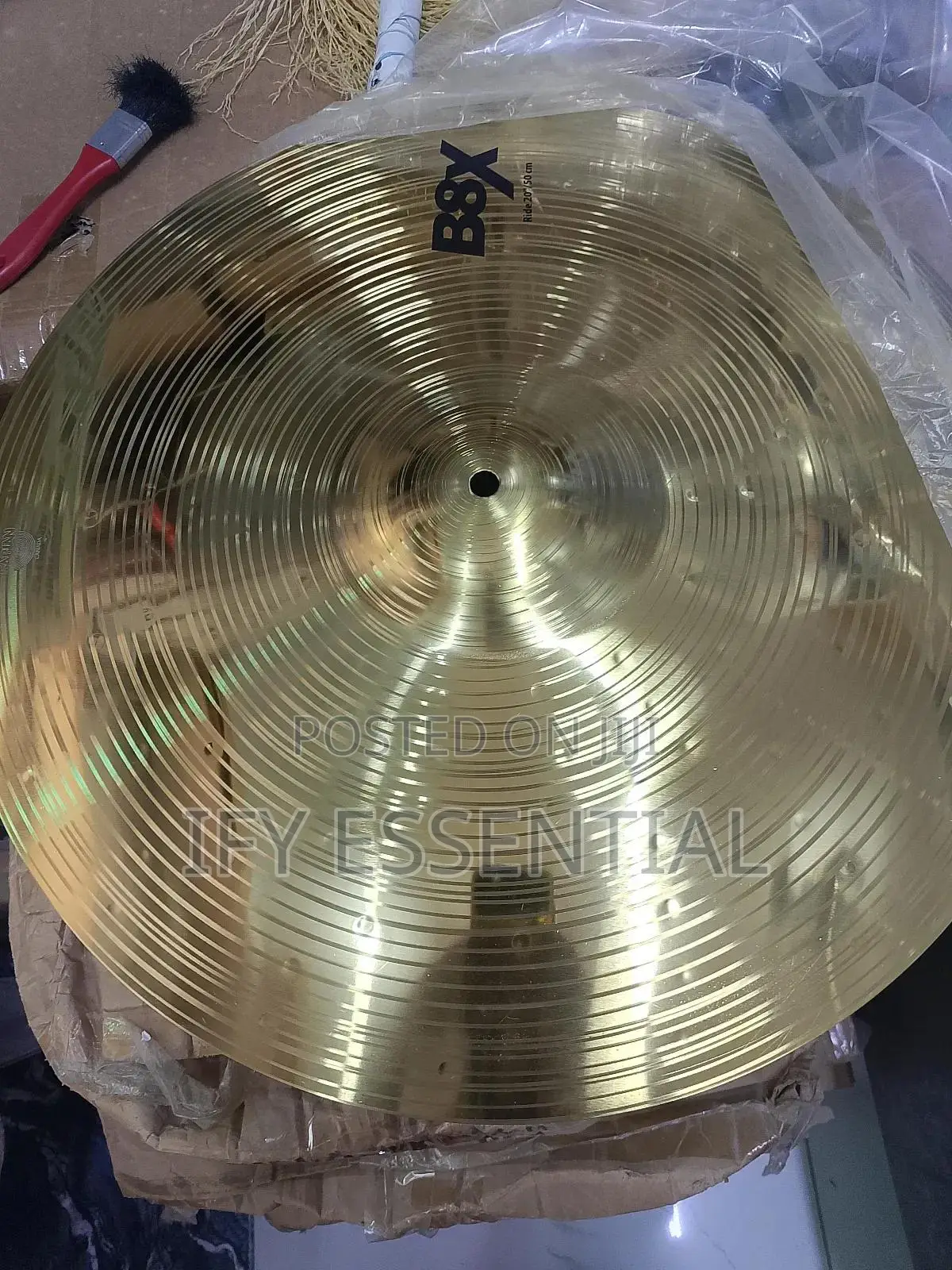 A Set Cymbal And Hihat Plate