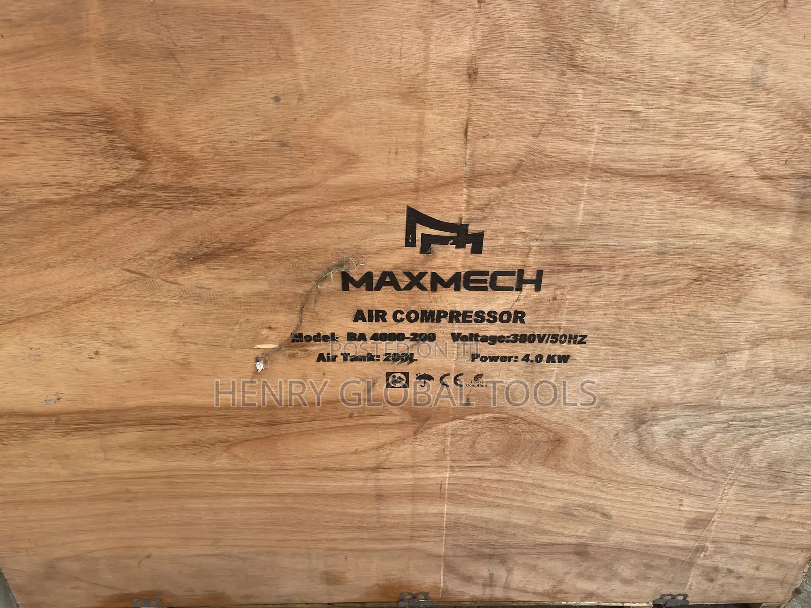 200litres Maxmech Electric Air Compressor