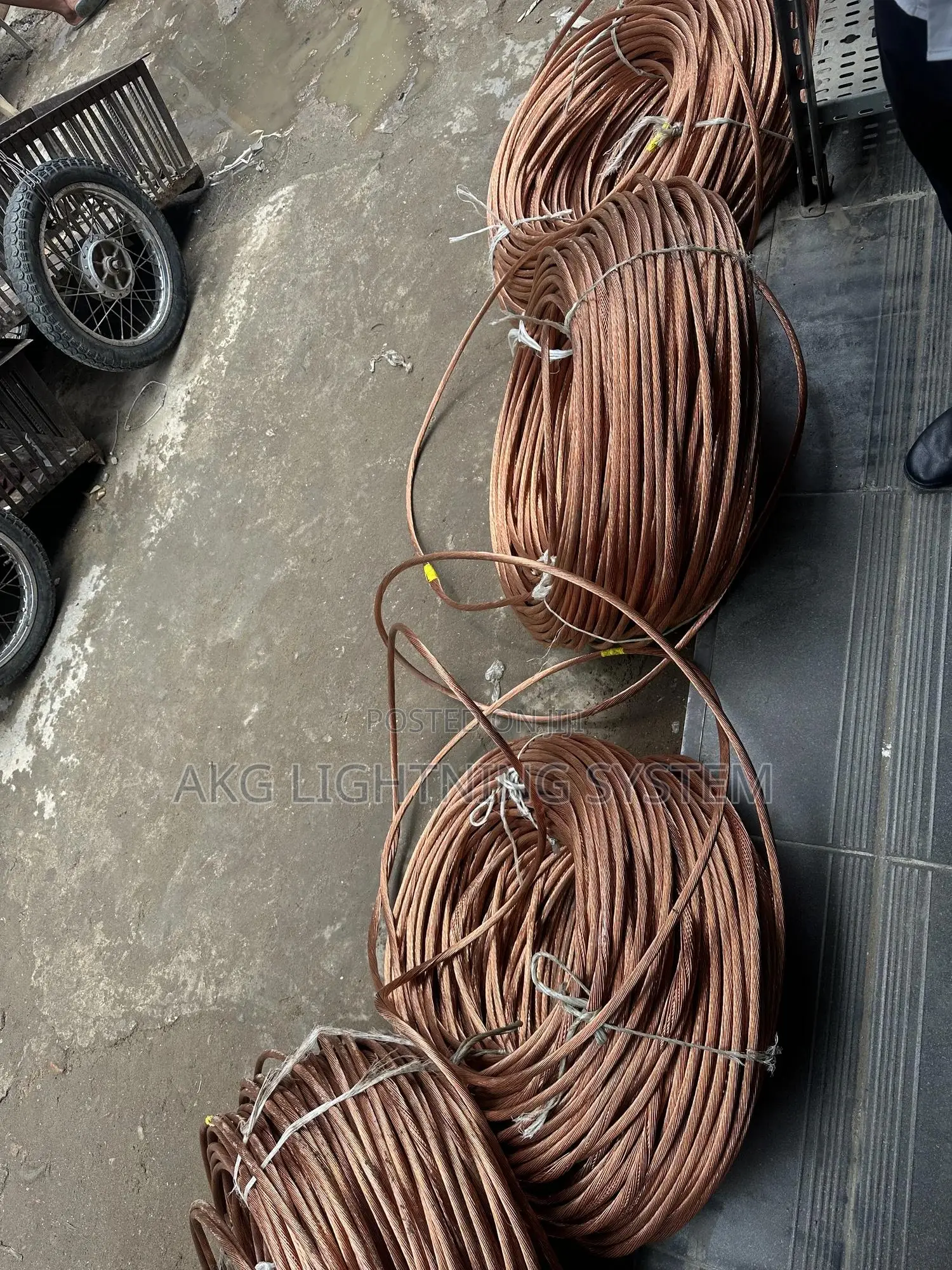120mm Bare Copper Cable