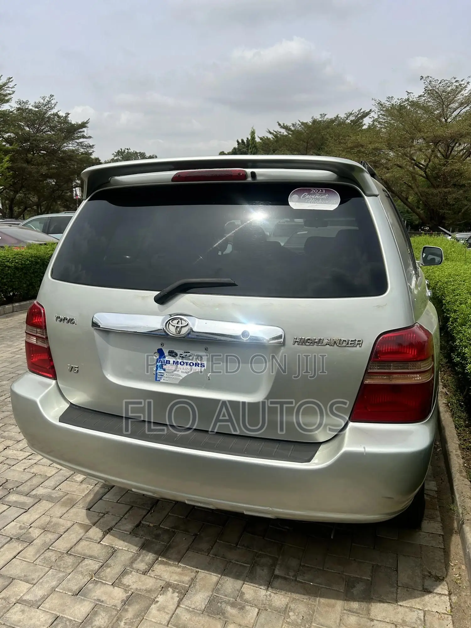 Toyota Highlander Limited V6 2005 Silver