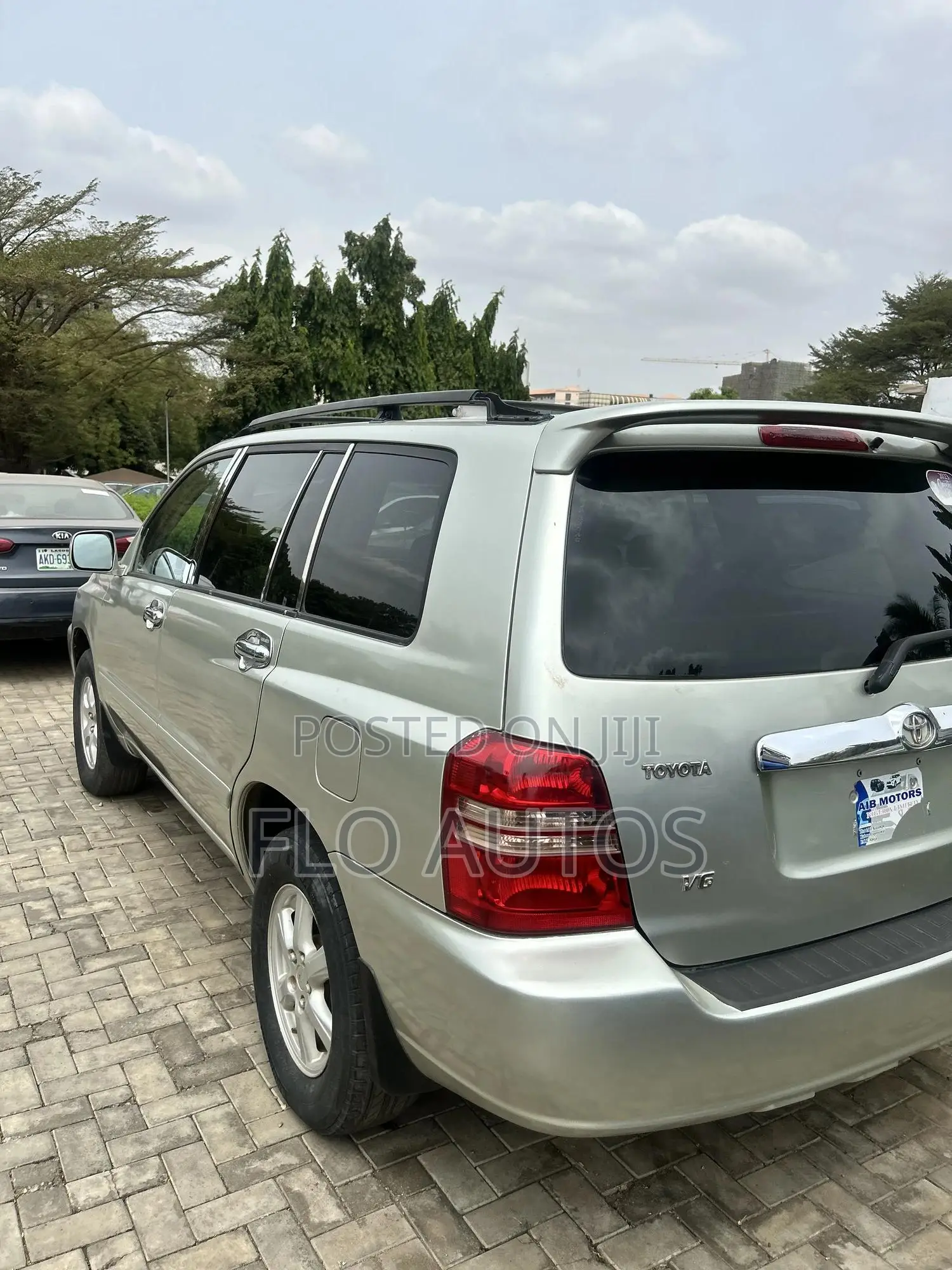 Toyota Highlander Limited V6 2005 Silver