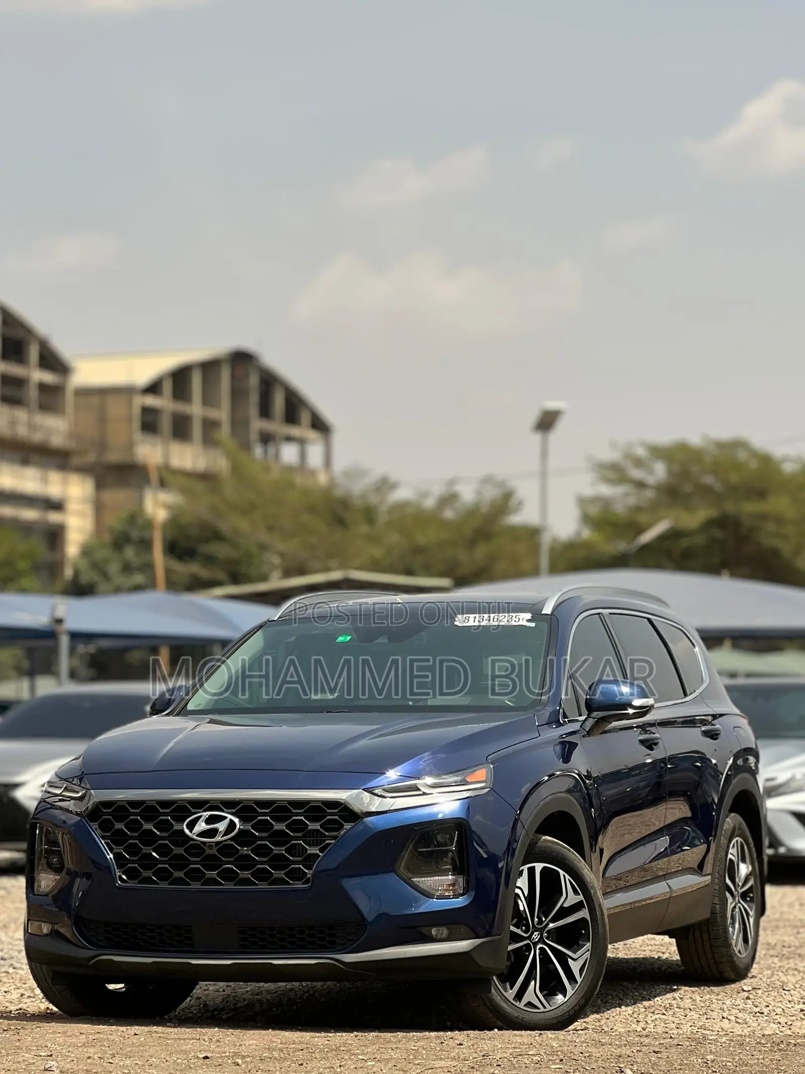 Hyundai Santa Fe Limited 2.0T AWD 2020 Blue
