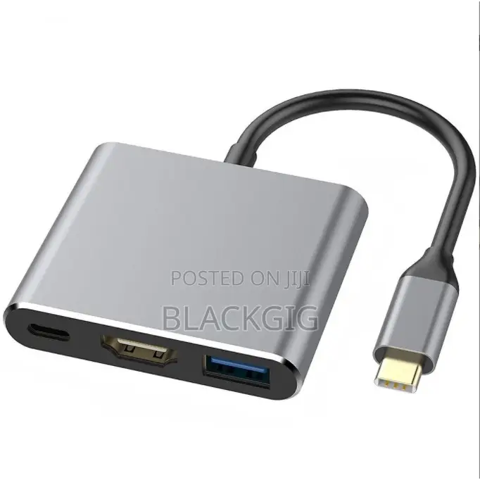 3in1 Typec Hdmi Usb Hub Docking Charging Laptop Phone Dock Station