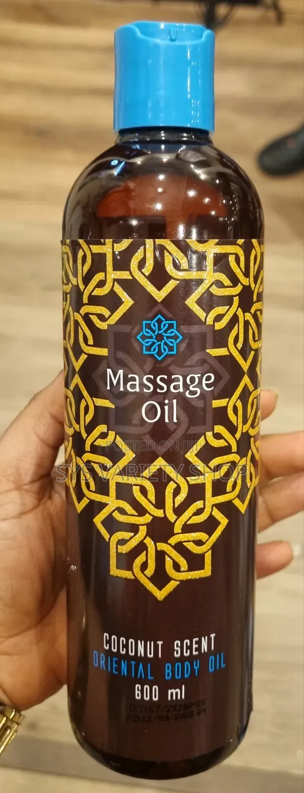 Oriental Massage Body Oil. Coconut Scent