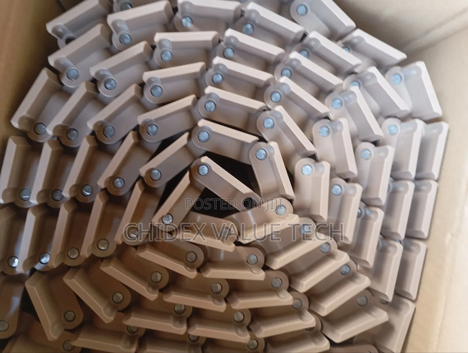 Plastic Tabletop Conveyor Chain 31⁄4