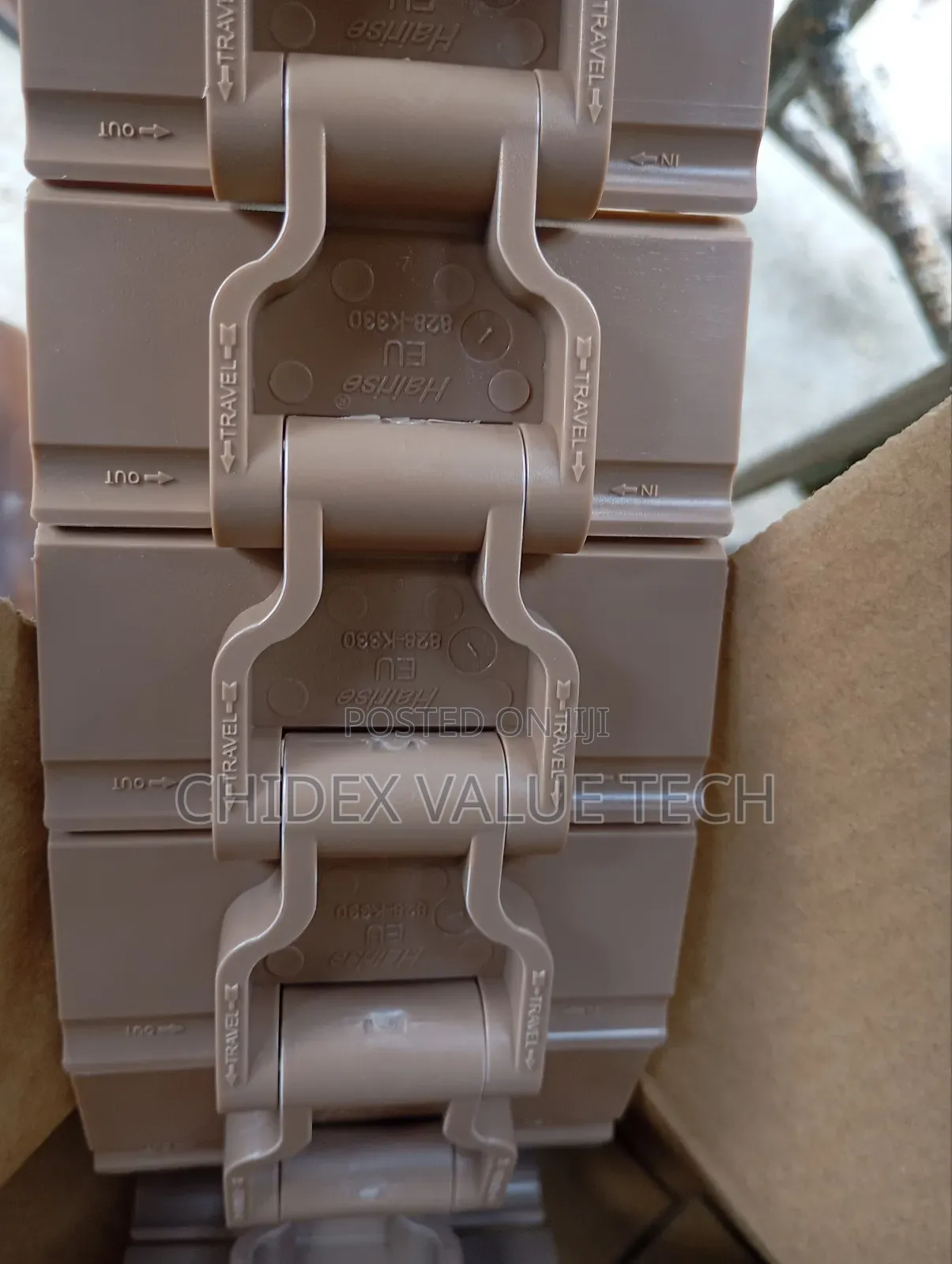 Plastic Tabletop Conveyor Chain 31⁄4