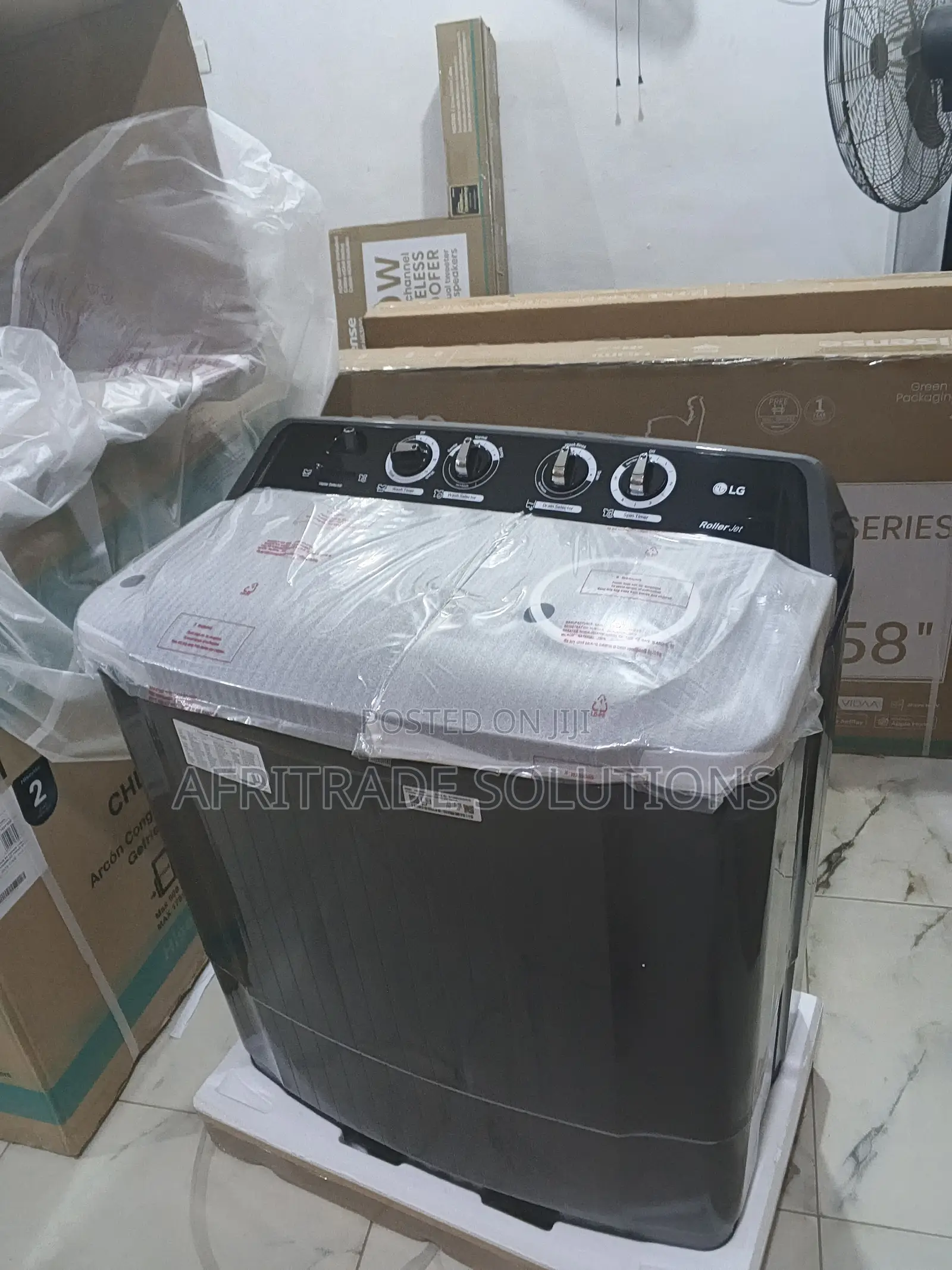 Lg 9kg Roller Jet Power Wash For Big Loads
