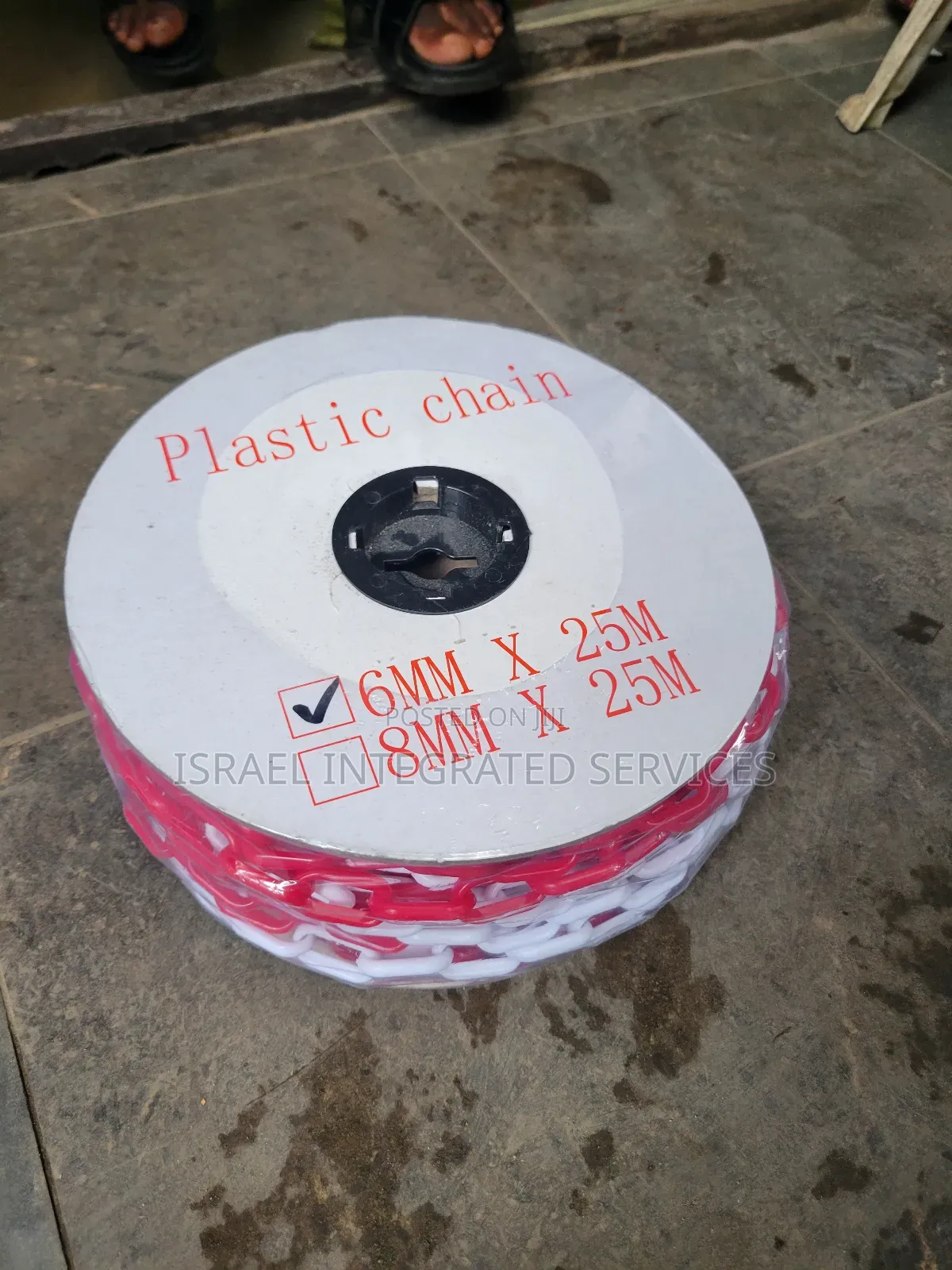 Plastic Chain 6mm X 25 Meters