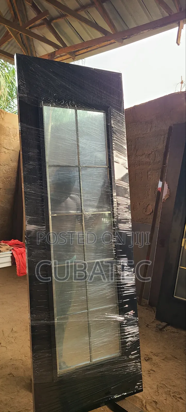 Wooden Door Double Glass
