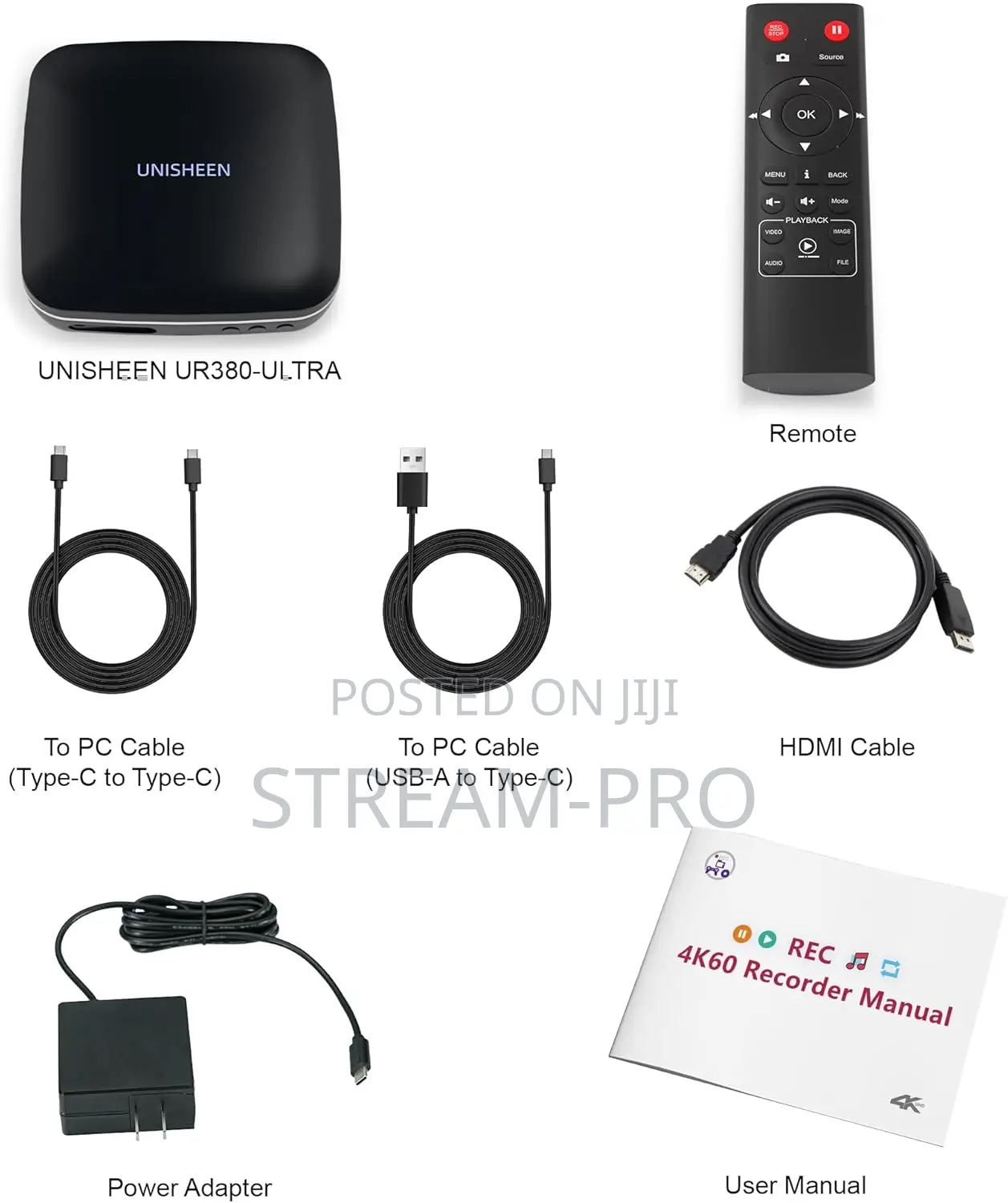 Uc2600h 4k60 HDR Hdmi Video Capture Box Grabber 1080p240