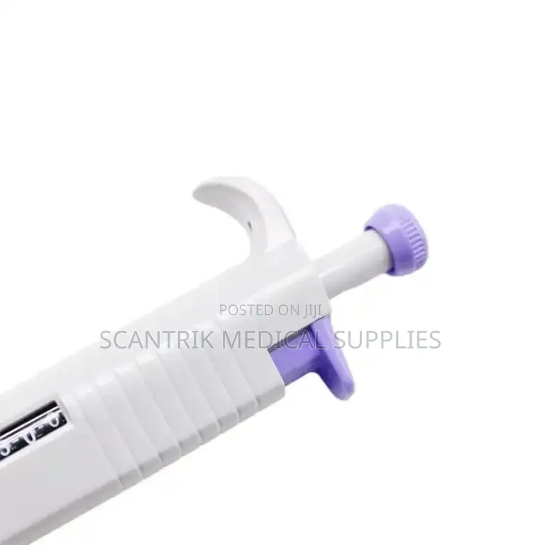 Laboratory-Grade 12-Channel Adjustable Micropipette
