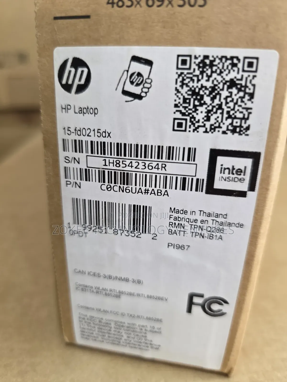New Laptop HP 15 1GB Intel Core i5 SSD 512GB