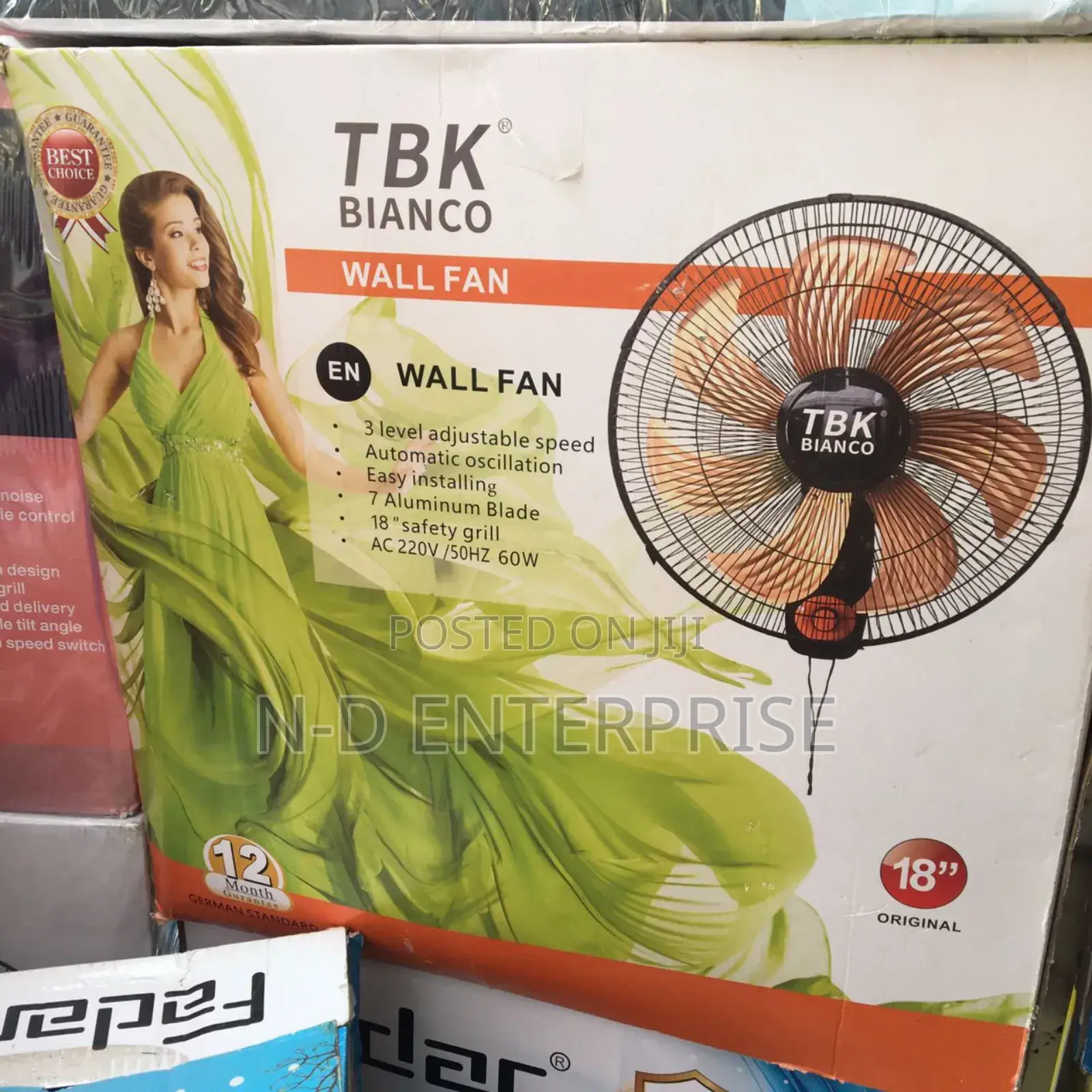 Wall Fan 18 Inches