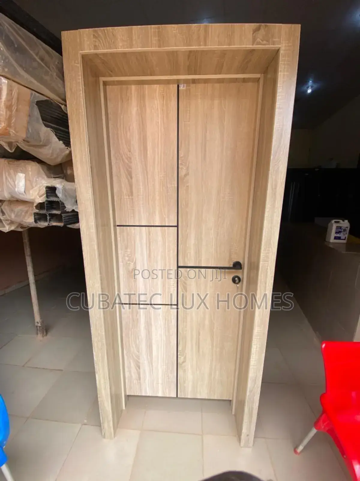 Locally Crafted HDF Wooden Door