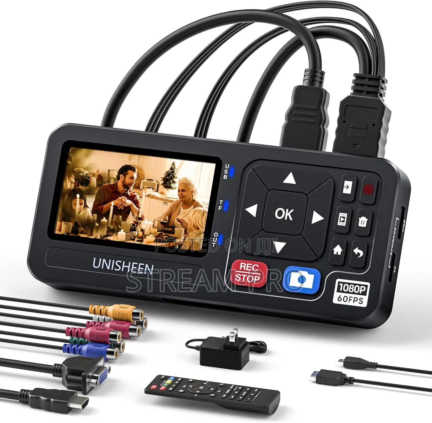 Unisheen Ur500a-M 1080p 60fps Mini Hd Video Recorder Box Sup