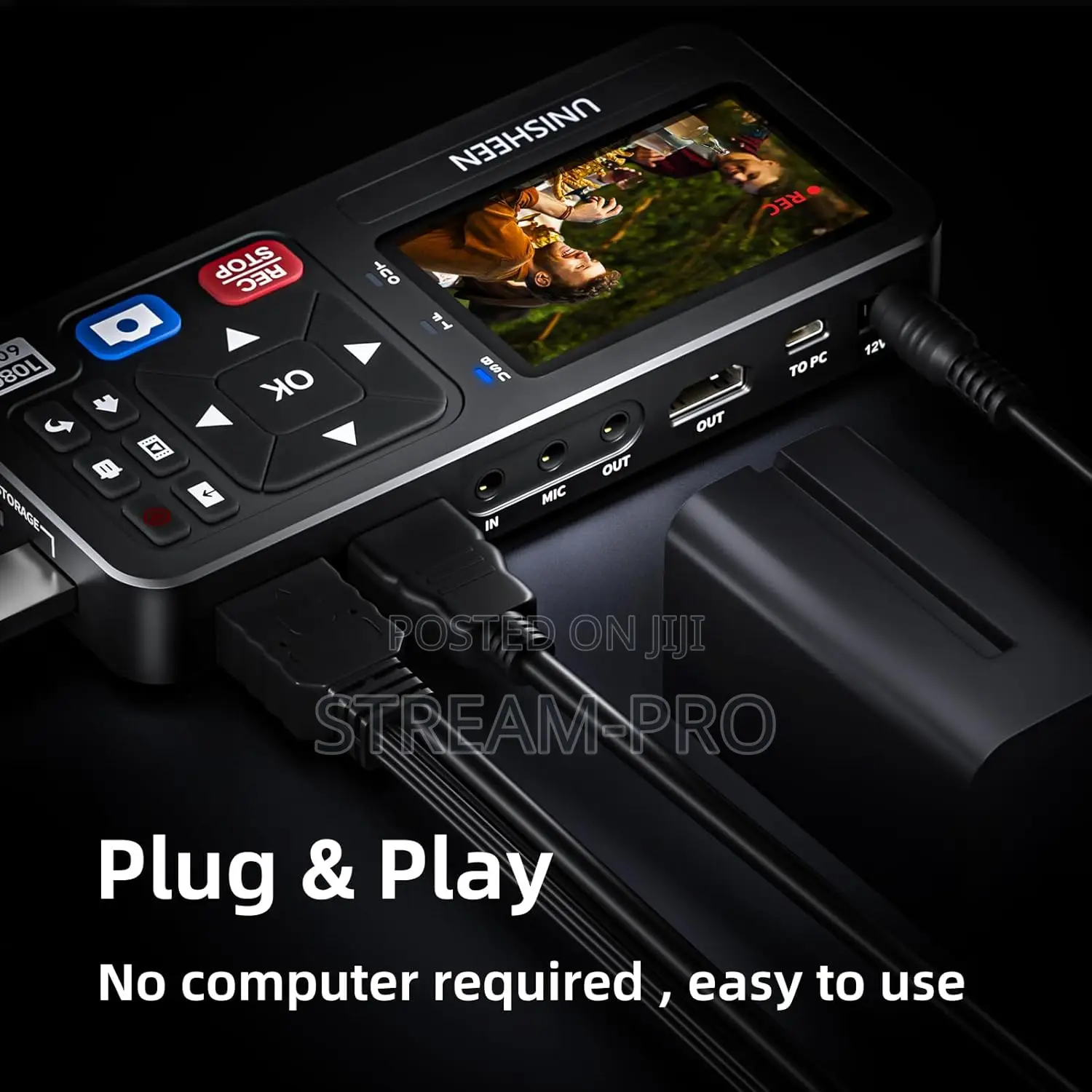 Unisheen Ur500a-M 1080p 60fps Mini Hd Video Recorder Box Sup