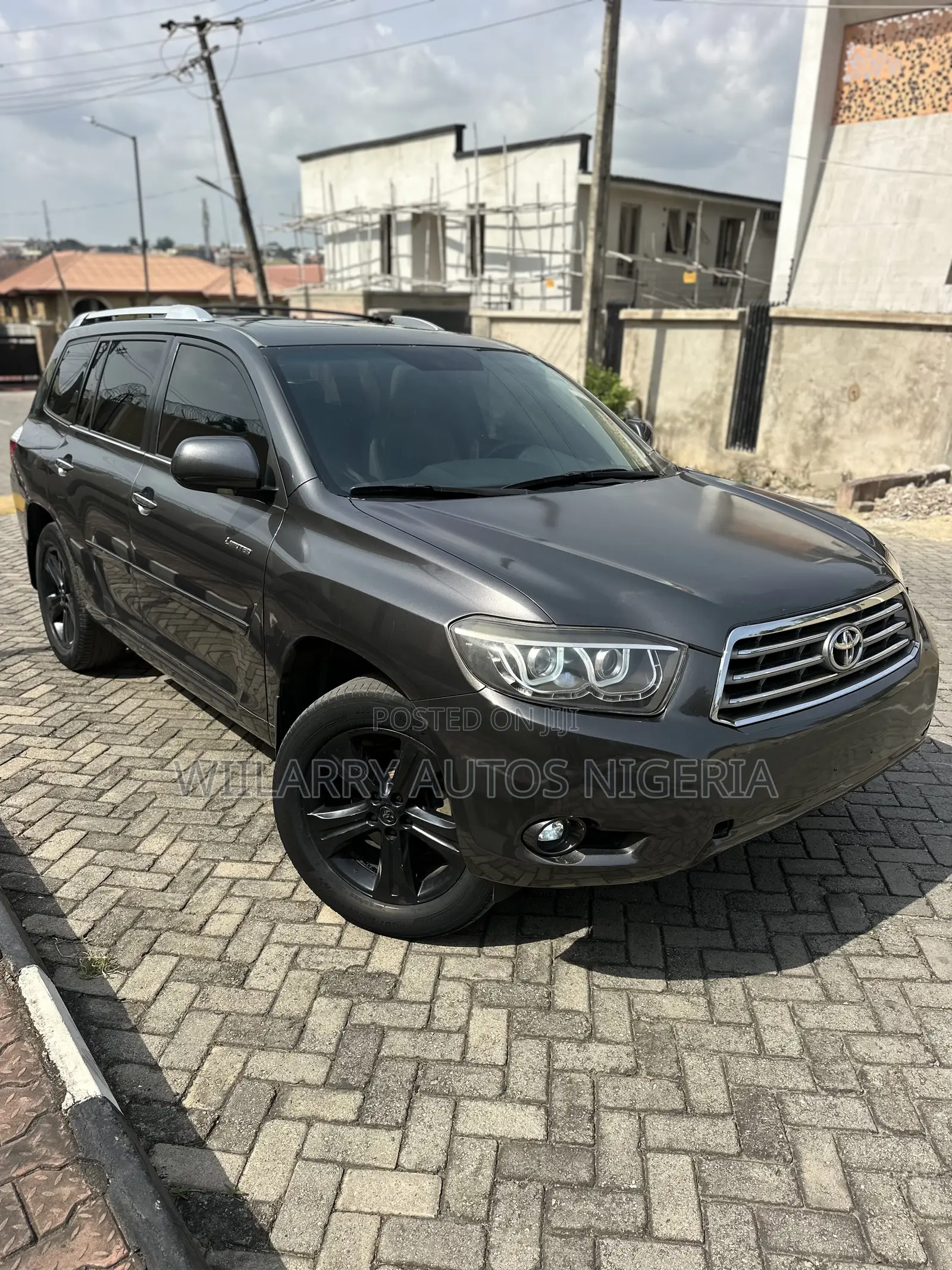 Toyota Highlander Limited 4x4 2009 Gray