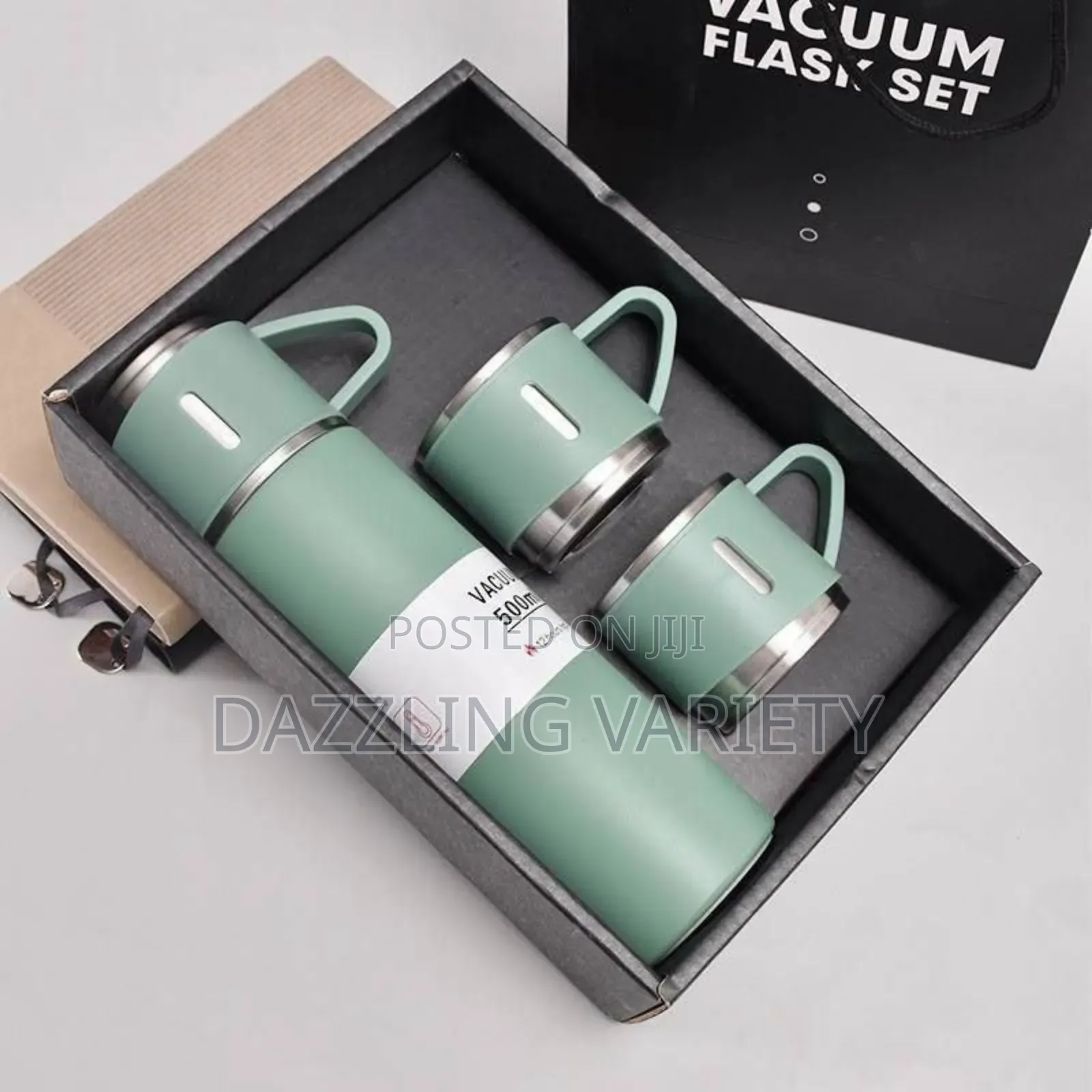 High-Quality 3-in-1 Insulated Vacuum Flask Gift Set