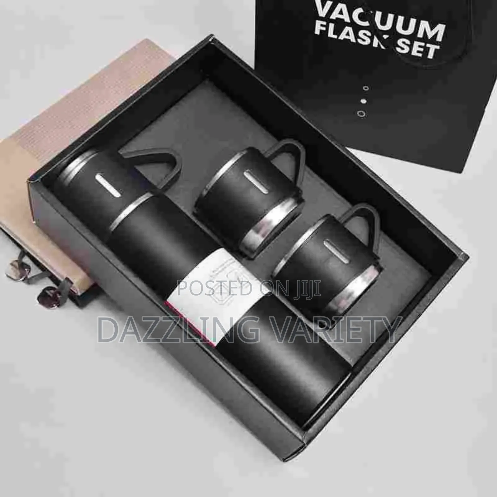 High-Quality 3-in-1 Insulated Vacuum Flask Gift Set
