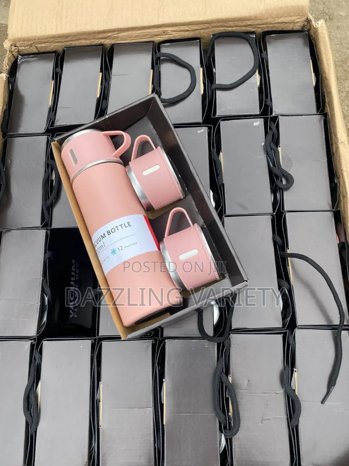 High-Quality 3-in-1 Insulated Vacuum Flask Gift Set