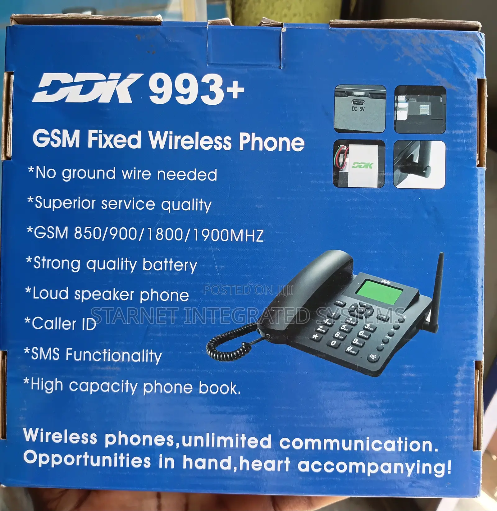 DDK 993+ GSM Table Phone Single Sim
