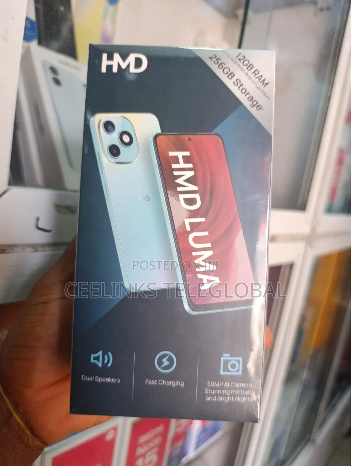New HMD Fusion 256 GB Green
