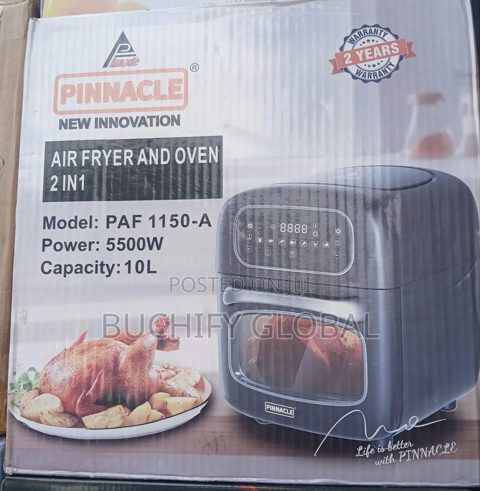 Pinnacle Airfryer/Oven 10l
