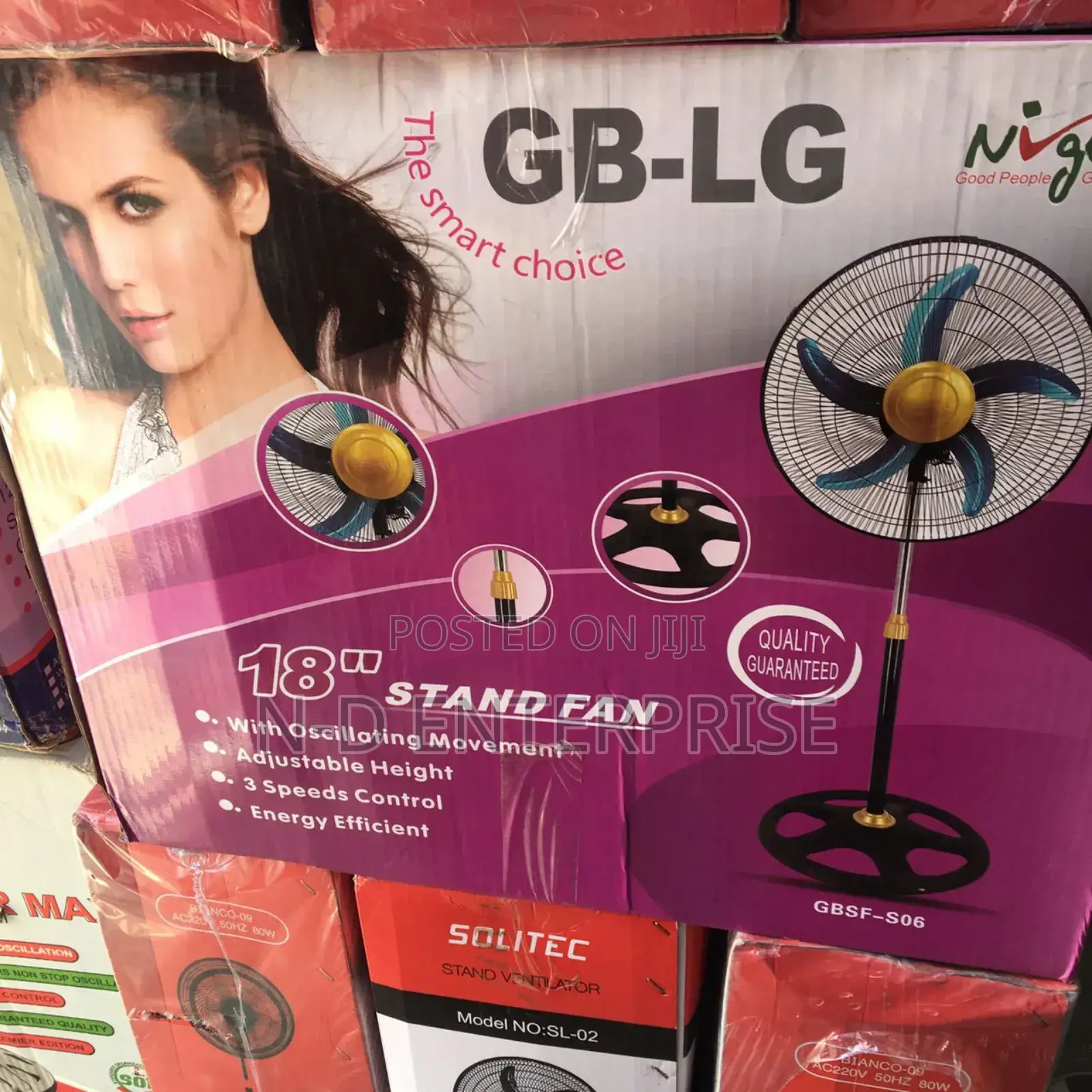 18 Inches Standing Fan