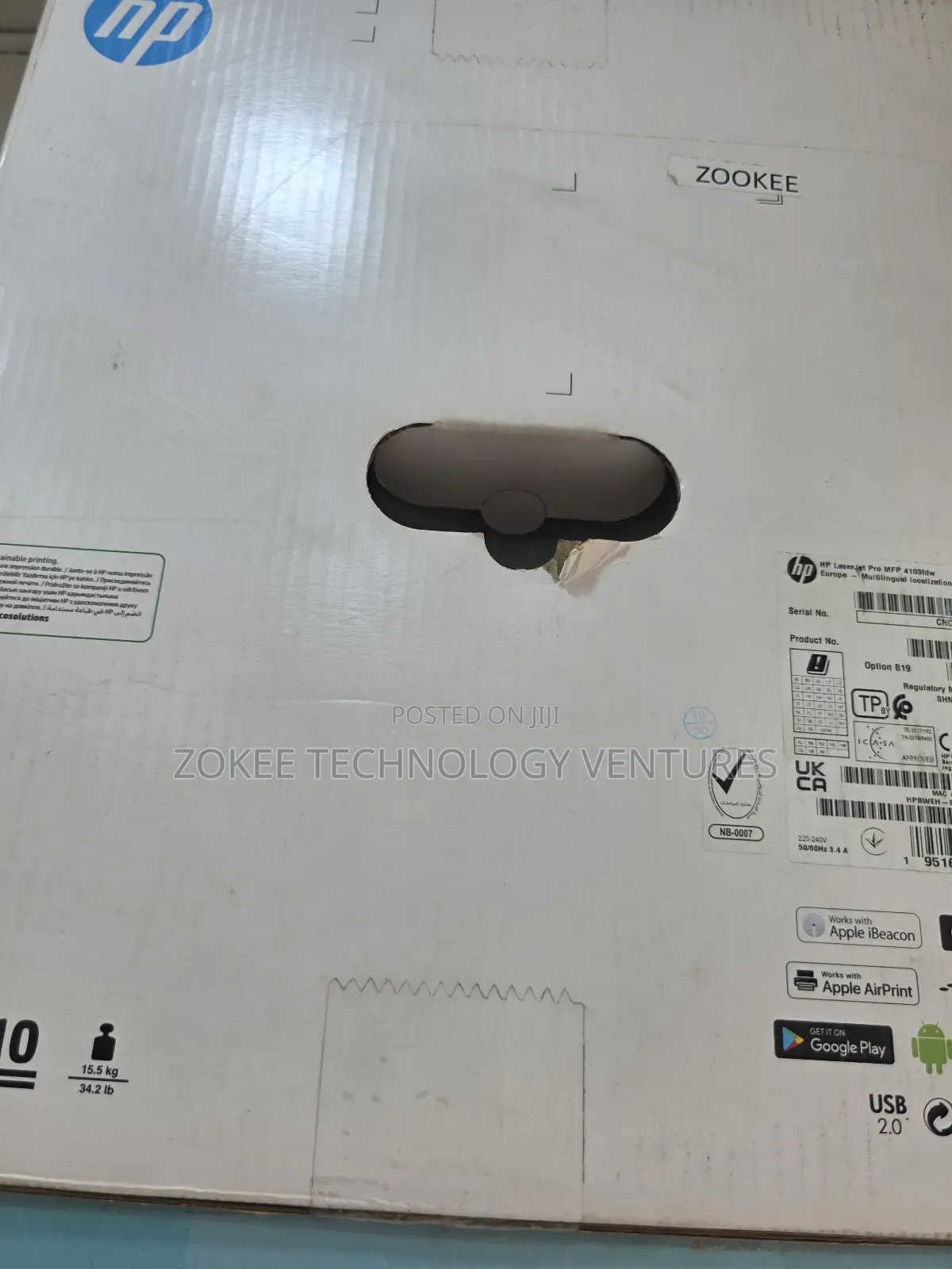 Color Laserjet Pro MFP 4103fdw