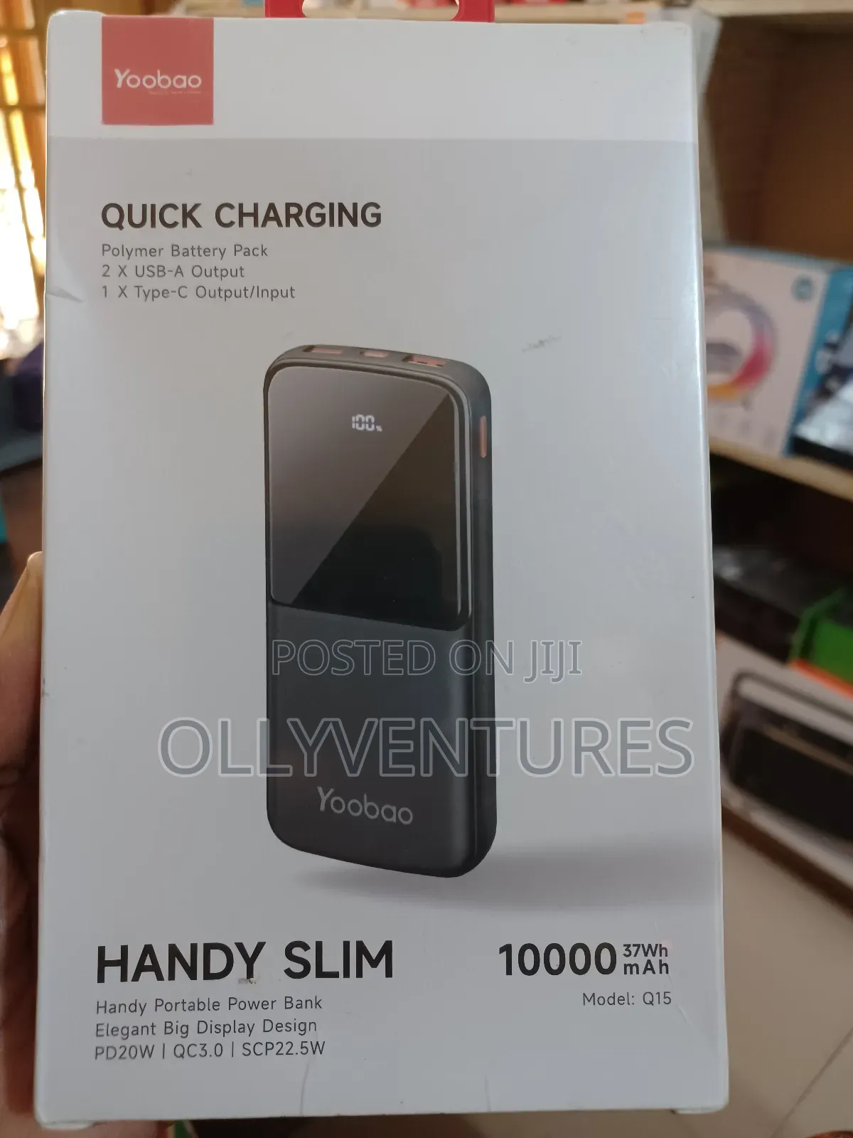 Yoobao Handy Slim Powerbank 10000mah