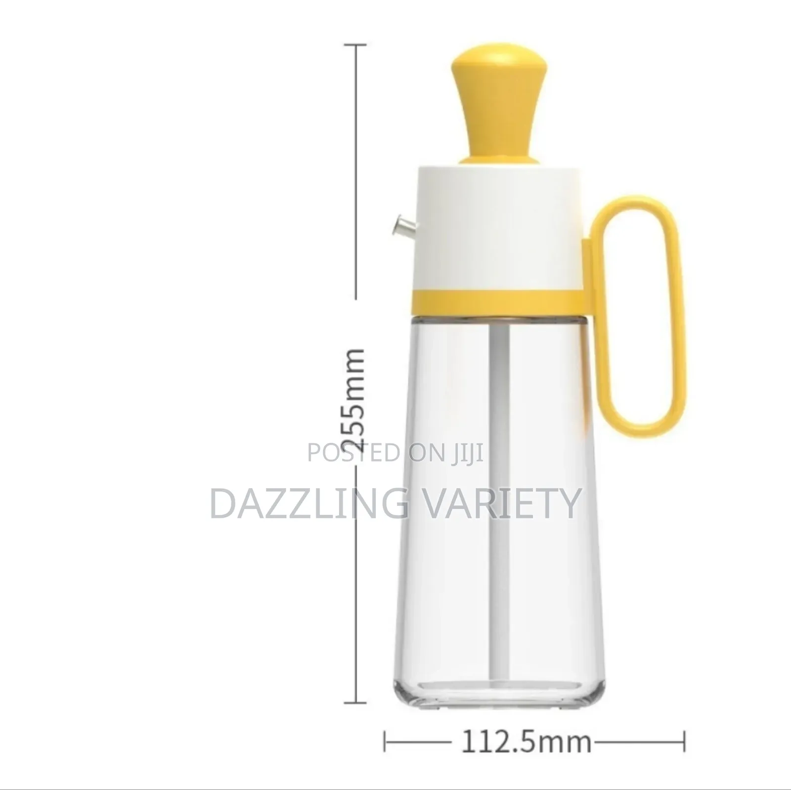 Big Size Kitchen Oil Dispenser Bottle With Silicone Brush Applicator